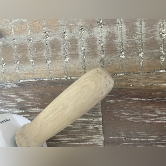 Retired Pioneer Woman “Fall Flowers” Autumn Harvest Ceramic Rolling Pin Rare - Picture 7 of 7